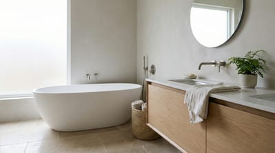 Mirror Wall in the Interior