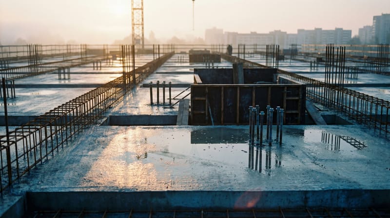 جلي المسطحات الخرسانية