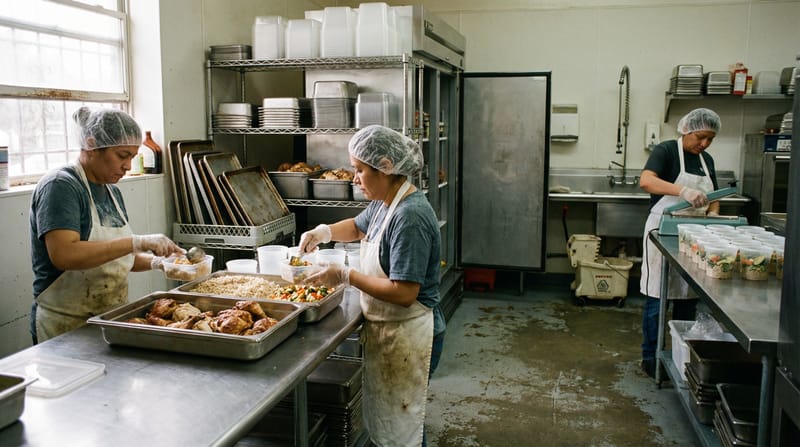 Rice with Meat & Tuna