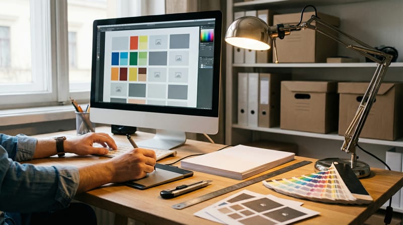 Mise en page de tout le bloc intérieur