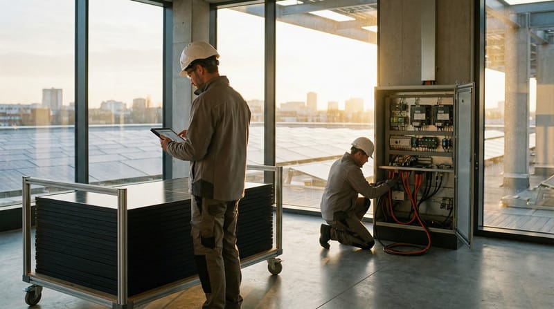 Integrated AC &amp; DC Breakers