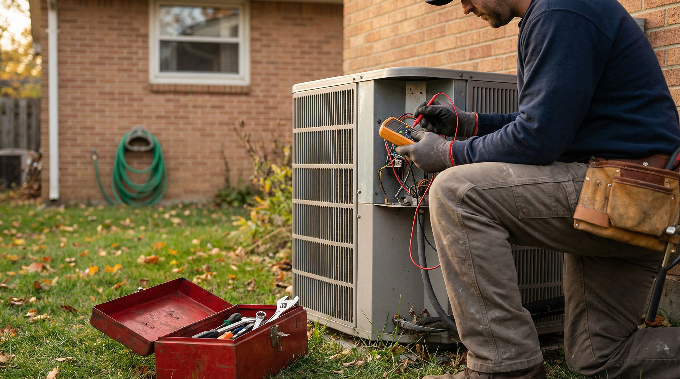 فني تكييف يصنع صيانة مكيف سبليت في جدة