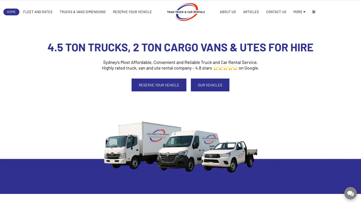Tidan Truck & Car Rentals