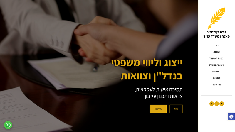 גילה בן שטרית, סאלחין משרד עו
