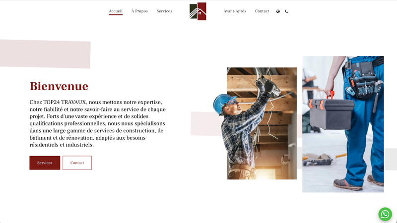 Modele de site web - 0