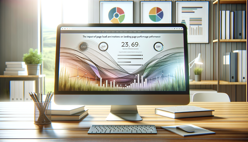 The Impact of Page Load Animations on Landing Page Performance