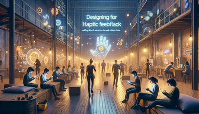 Designing for Haptic Feedback: Adding Touch Sensations to Web Interactions