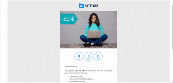 How to unsubscribe from SITE123 Notifications