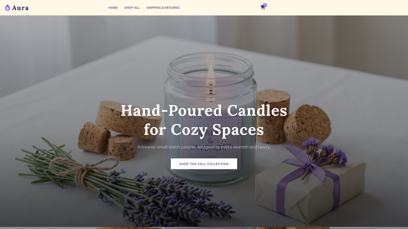 Aura Artisanal Candles