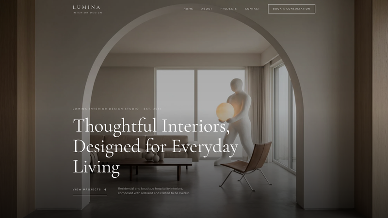Lumina Interior Design Portfolio