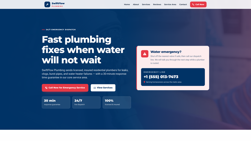 SwiftFlow Plumbing