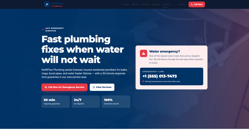 SwiftFlow Plumbing