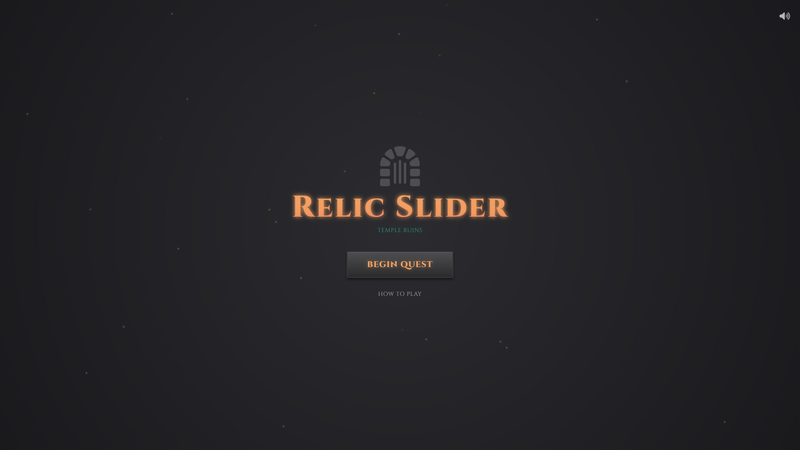 Relic Slider: Temple Ruins