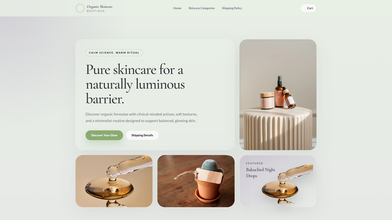 Organic Skincare Boutique