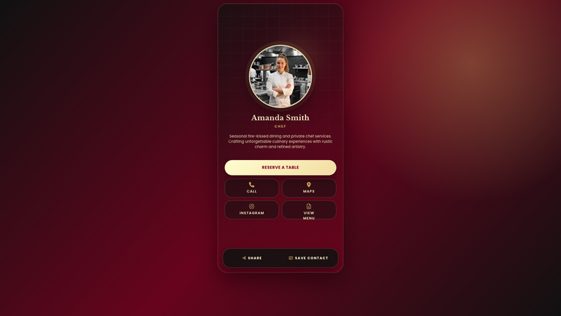 Chef & Restaurateur Connect App