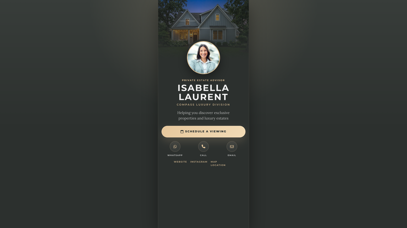 Luxury Real Estate Card