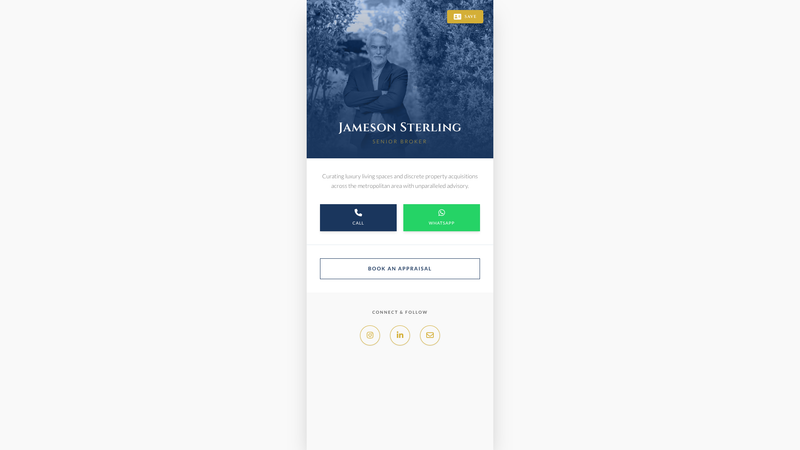 Luxury Real Estate Digital Card