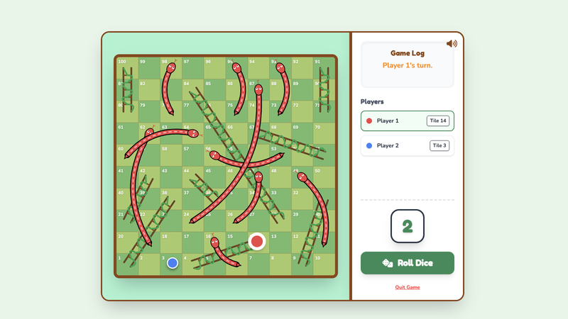 Jungle Run: Snakes & Ladders