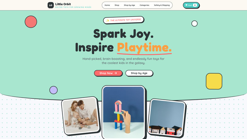 Little Orbit &mdash; Premium Kids&rsquo; Toys Online Store