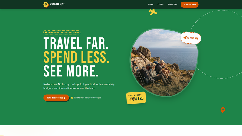 WanderRoute Backpacking