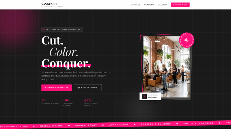 Vanguard Hair Styling Academy
