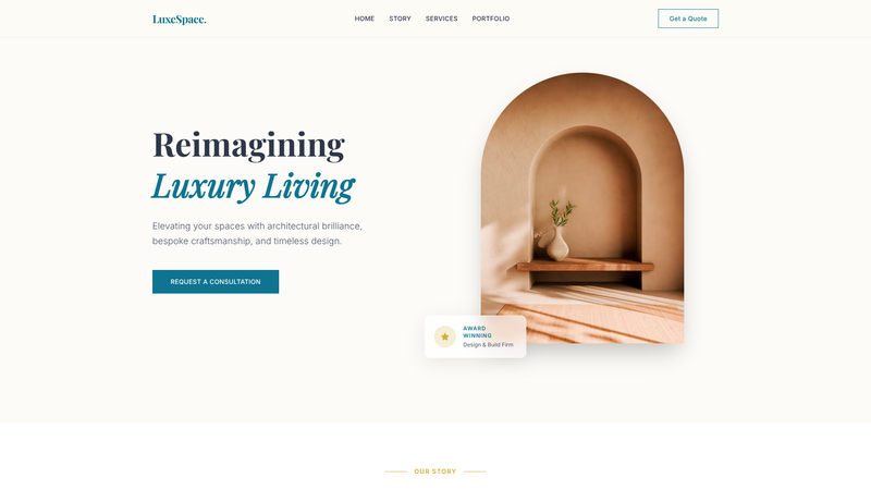 LuxeSpace Renovation Agency