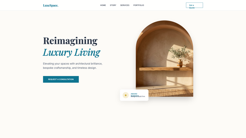 LuxeSpace Renovation Agency