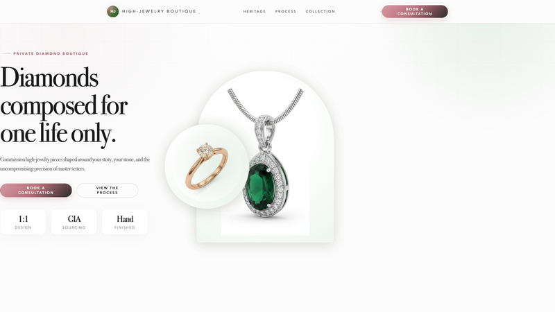 High-Jewelry Atelier Showcase