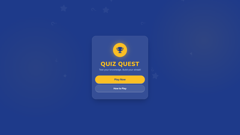 Quiz Quest Challenge
