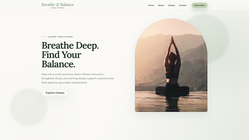 Breathe & Balance Yoga Studio