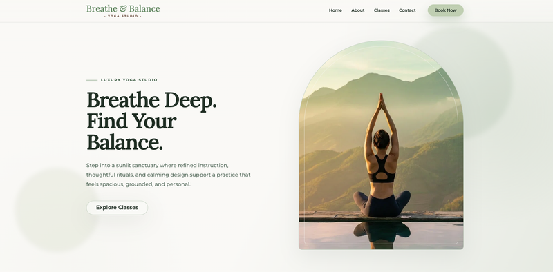 Breathe & Balance Yoga Studio
