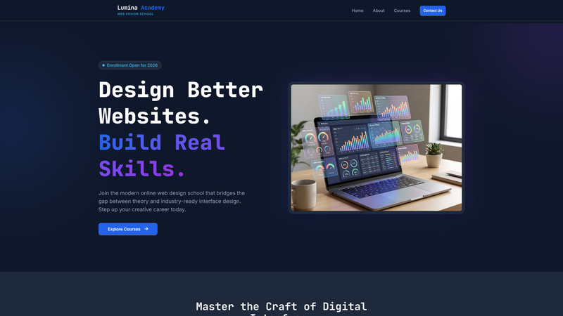Lumina Web Design Academy