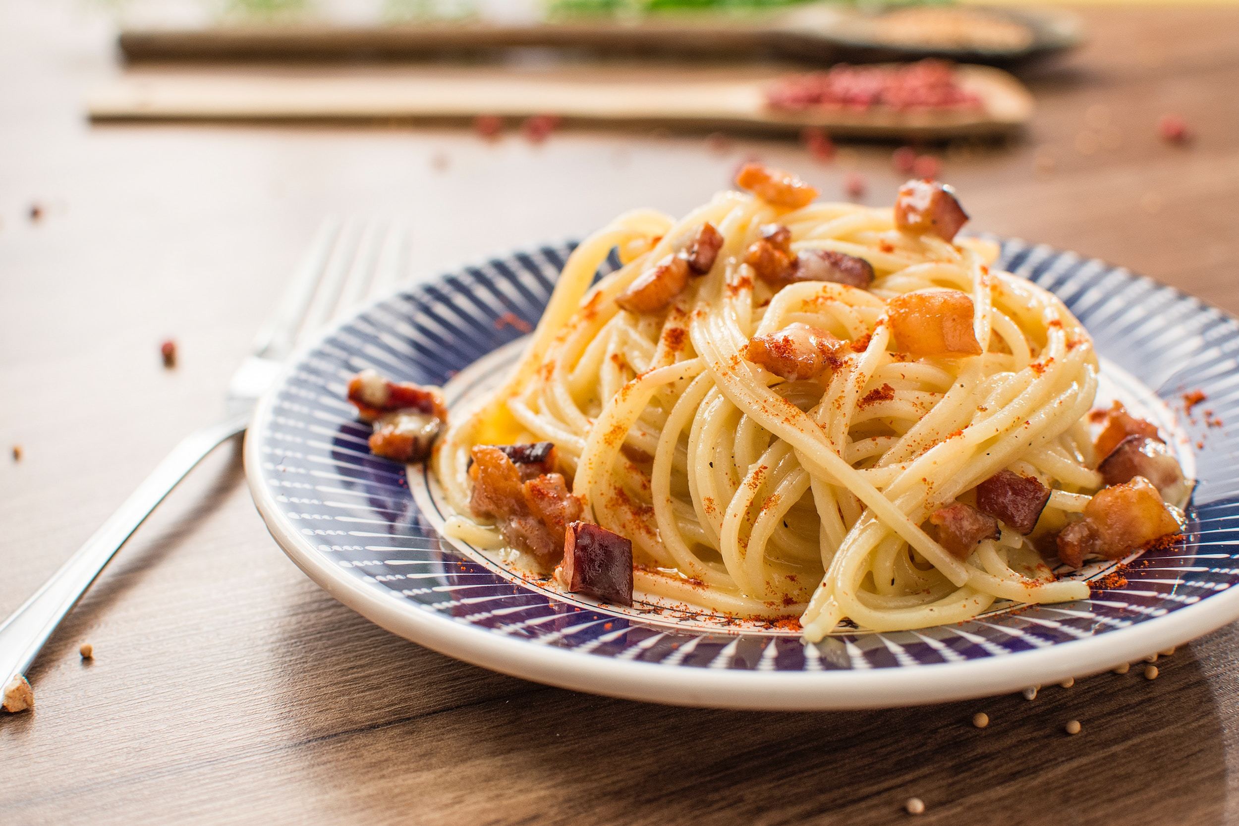 Rigatoni alla Carbonara