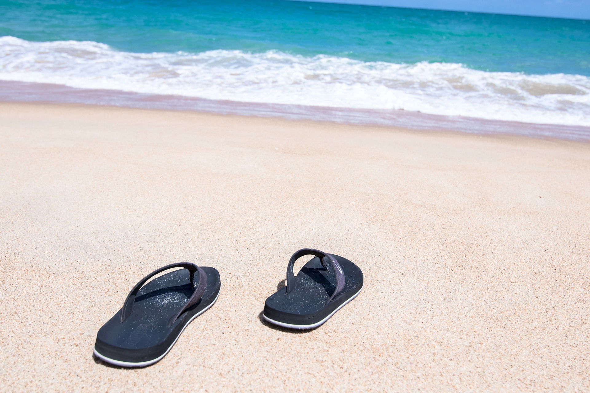 Beach slippers