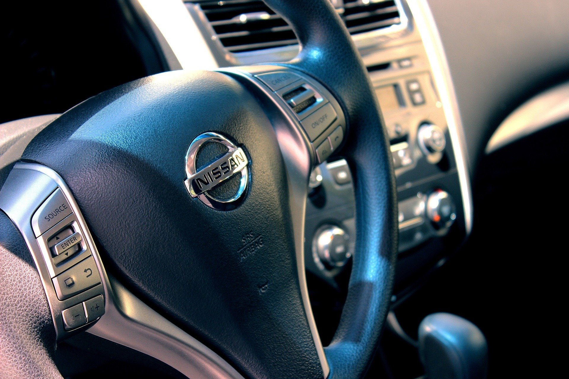 Nissan Safety Shield 360 Energy-Absorbing Steering Colunm.