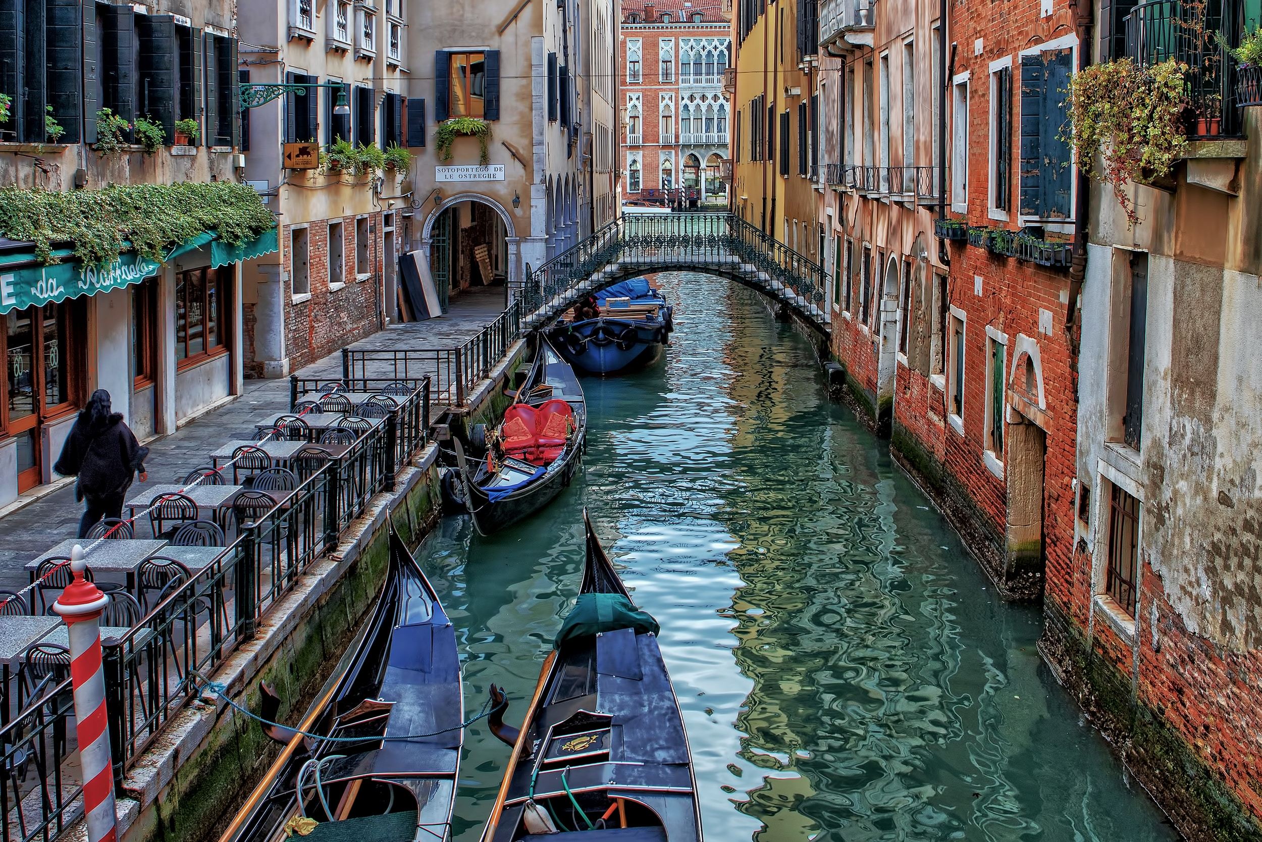 Gondoltur i Venezia