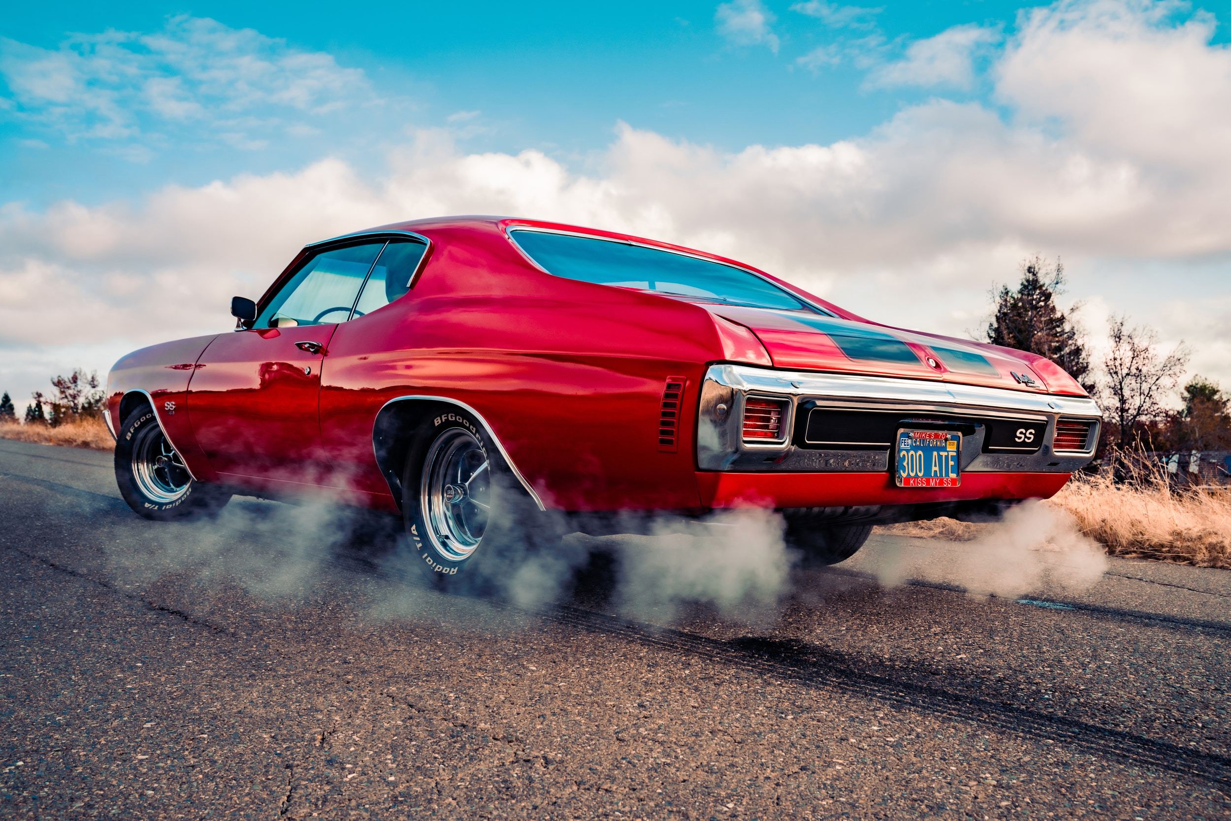 Muscle car origins.