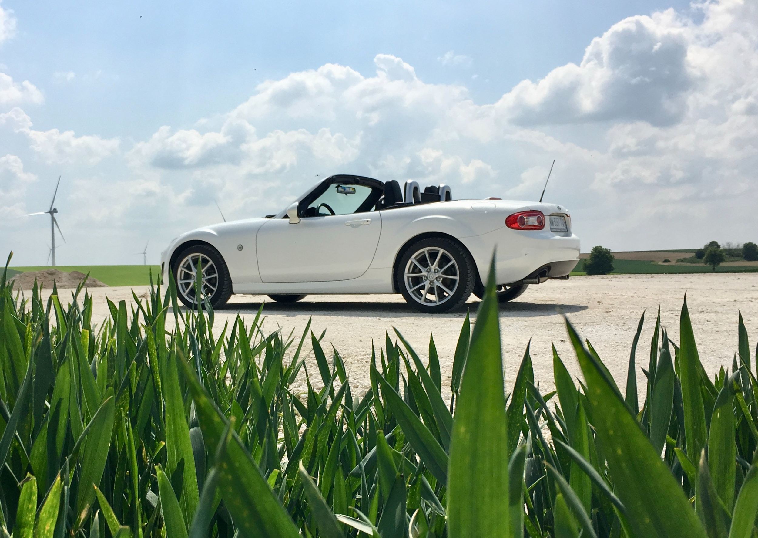 Miata convertible top.