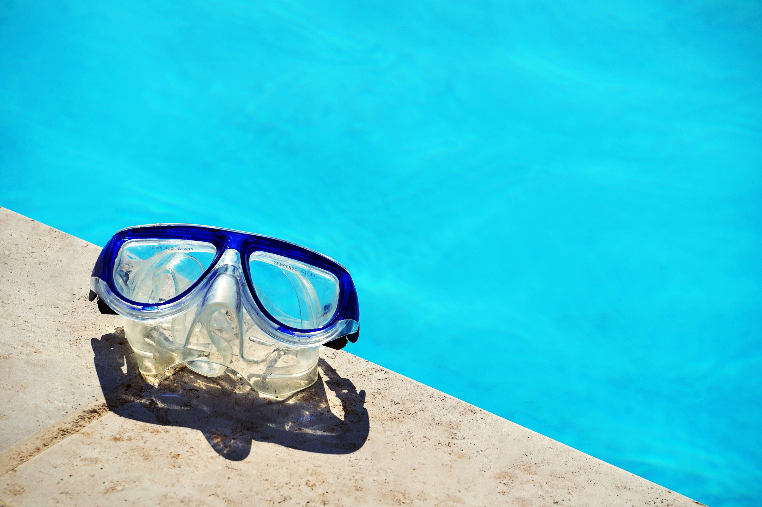 Goggles as one of your packing list for an island getaway