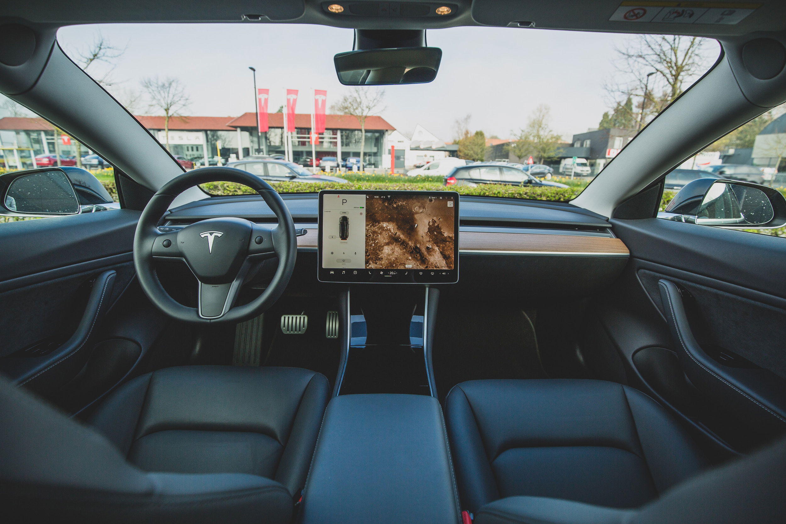 Smart cars: Tesla Autopilot.