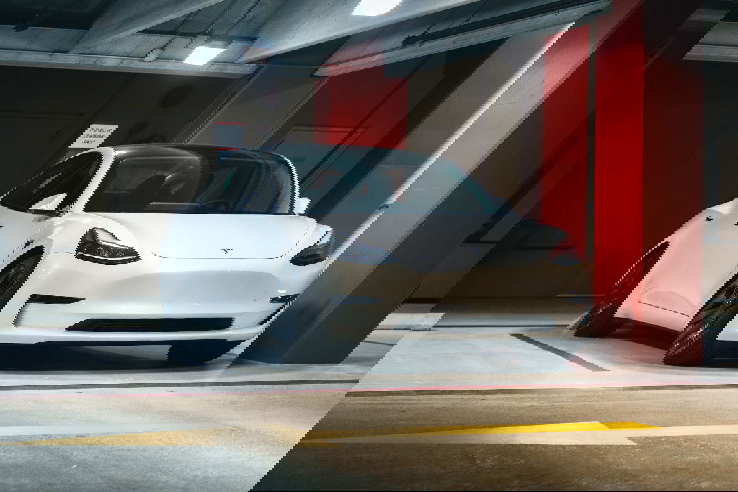 Tesla legally repaired.