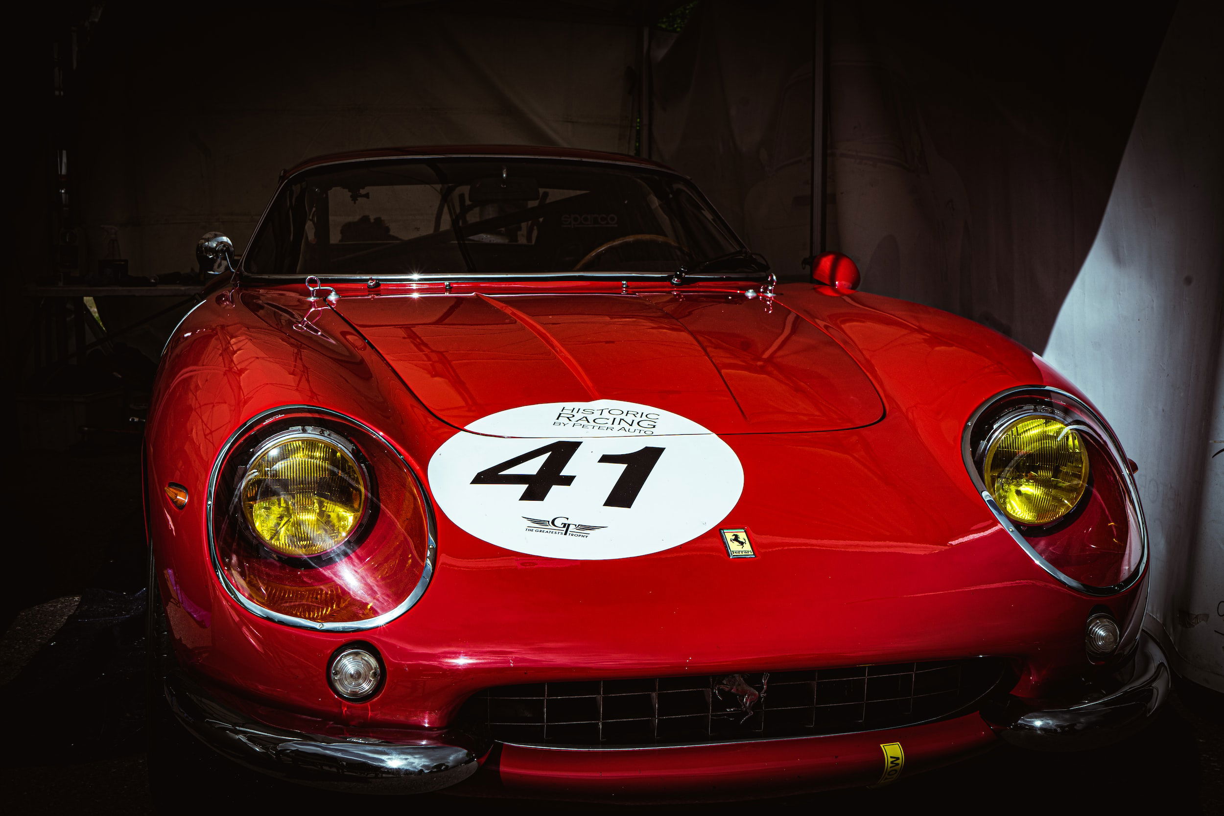 Ferrari 250 GTO classic car.