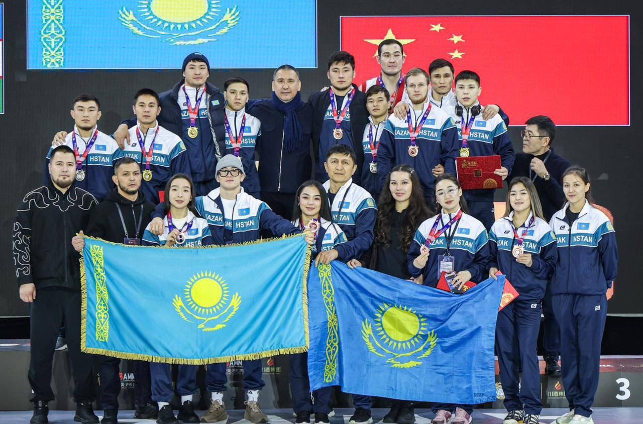 Казахстан вошел в тройку сильнейших команд на III Чемпионате Азии по ММА AMMA
