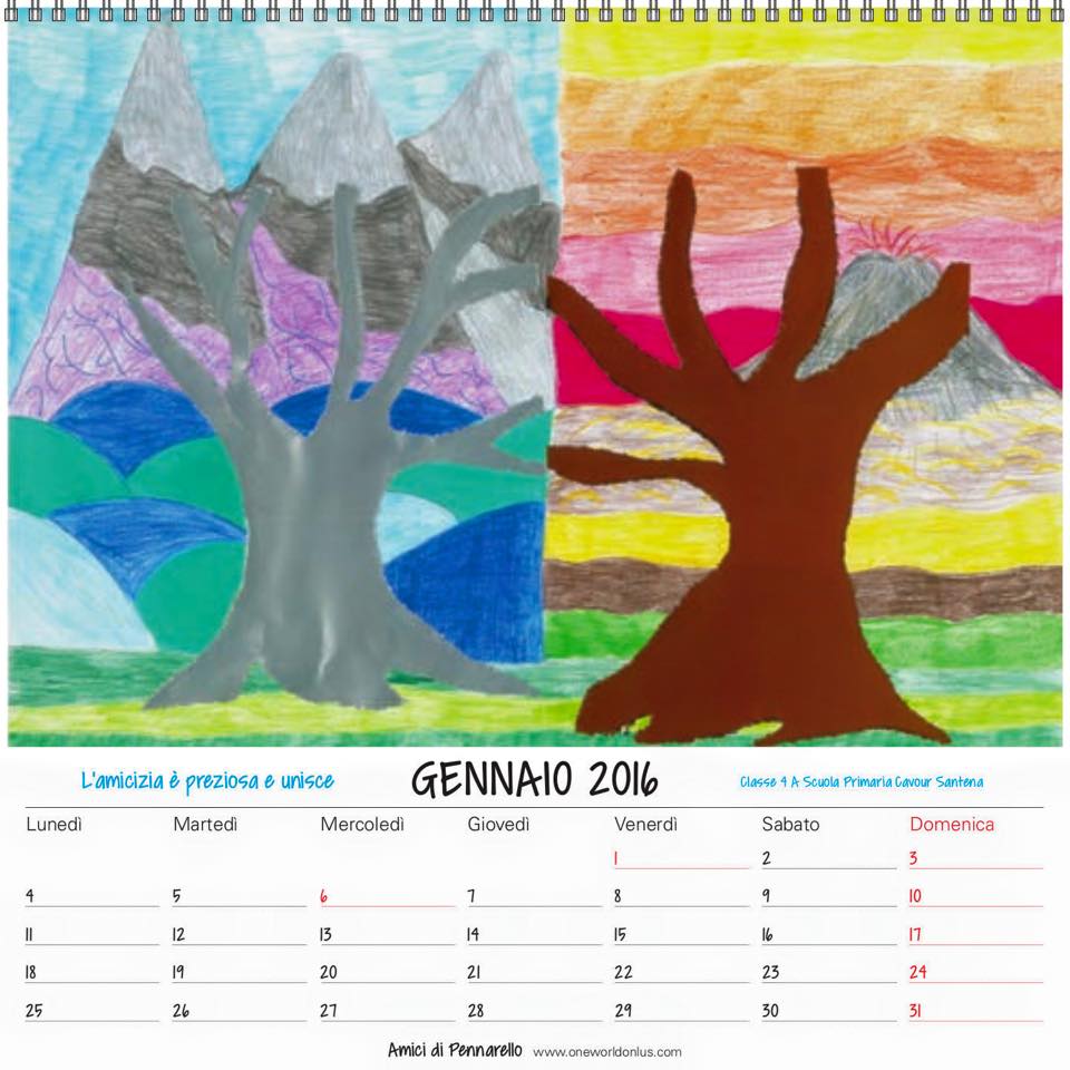 19 dicembre  2015 un calendario  per OWO