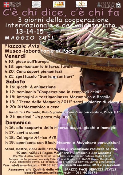 15 maggio 2011 a Collegno "C'è chi dice e c'è chi fa "