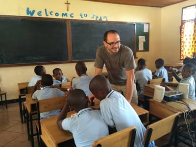 Novembre 2014: "amici di pennarello"  in Tanzania