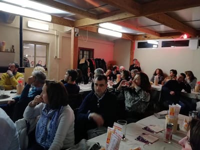 25 febbraio 2018 cena solidale a Oglianico