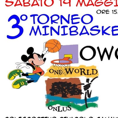 19 maggio 2018 3° torneo di minibaset