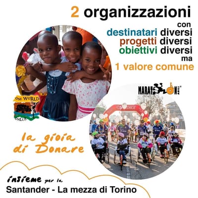 31 marzo 2019 One Word e Maratonabili insieme