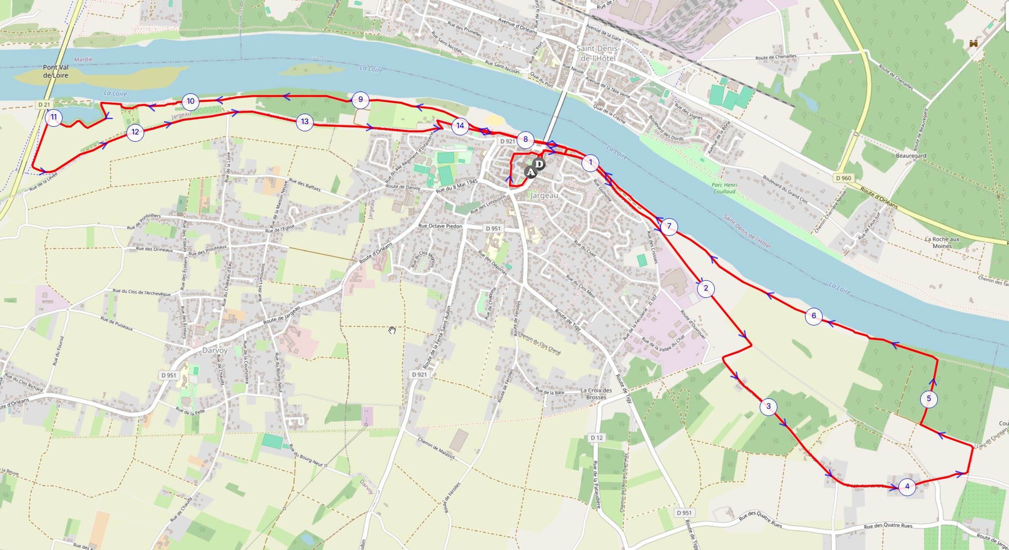 Les 2 ponts 15km